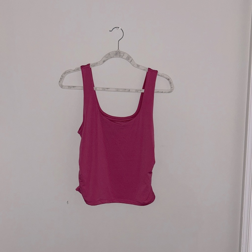 Pink tank top